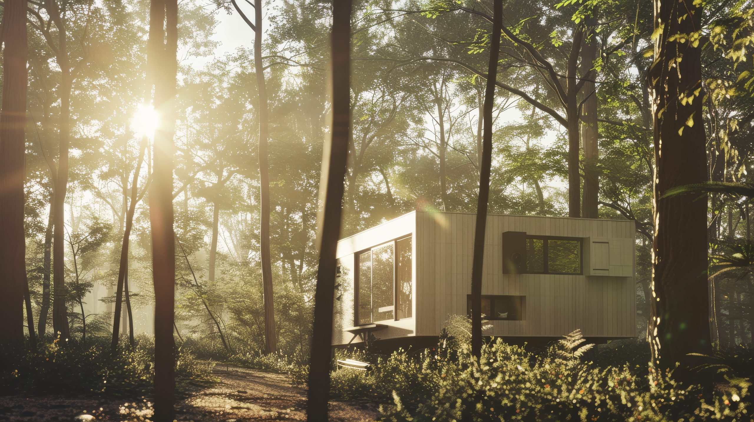 CLT Tiny Home kućica u šumi